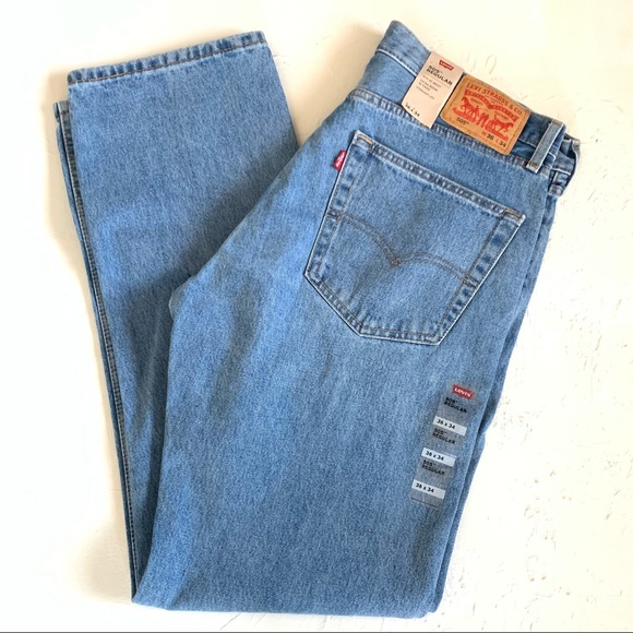NWT Mens Levi's 505 Straight Leg Regular Fit Size 36 X 34 - Picture 4 of 7